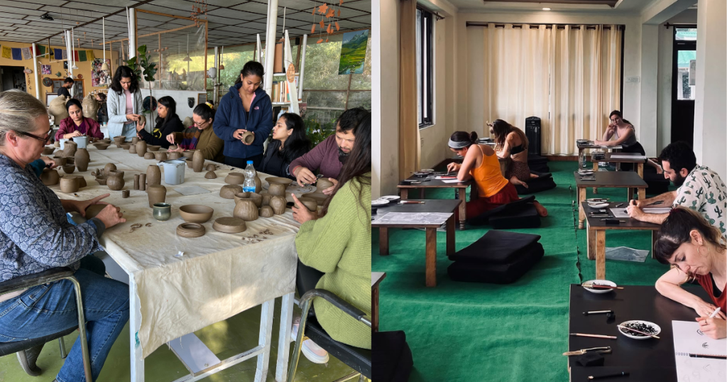 Dharamkot Studio and Science of Sketching Studio in Dharamkot, Dharamshala